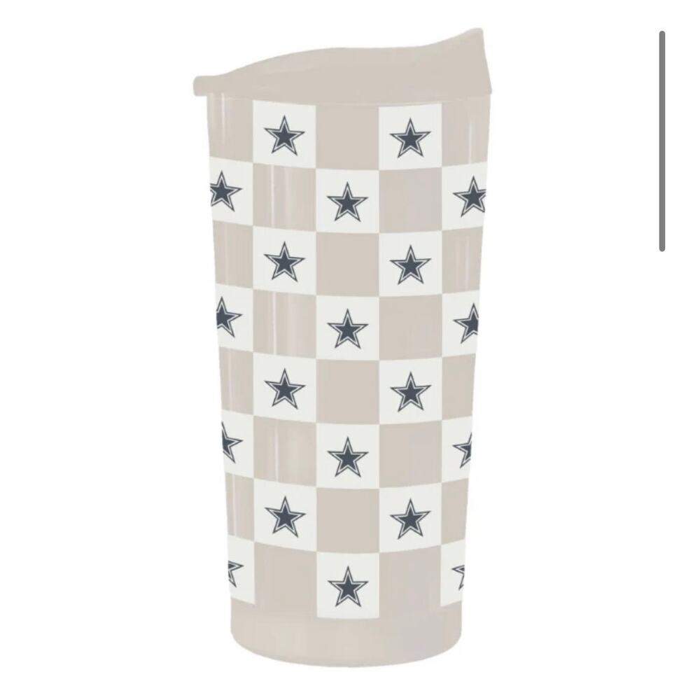 NEW Dallas Cowboys 20oz Tumbler Cup Insulated Stainless Steel NFL Game Day Gift